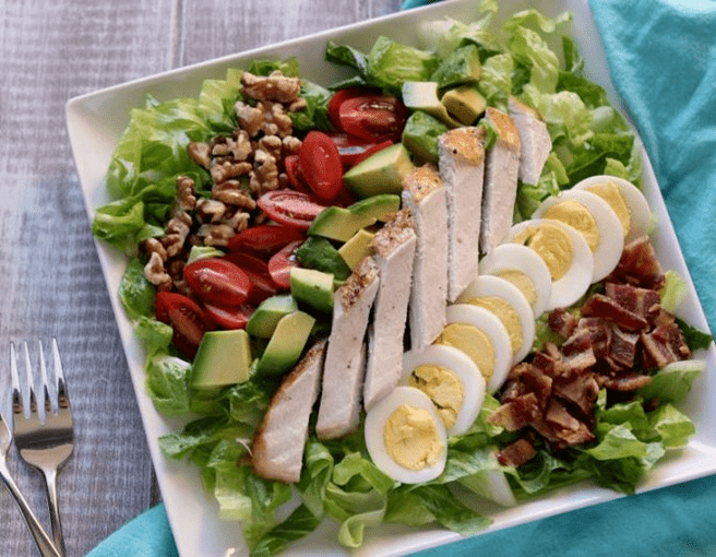 high protein slimming salad